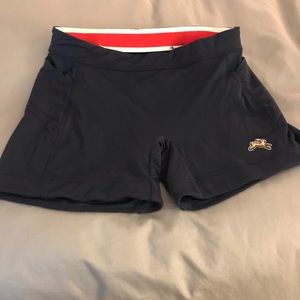 Tracksmith Lane 5 Shorts, Navy, Size Small
